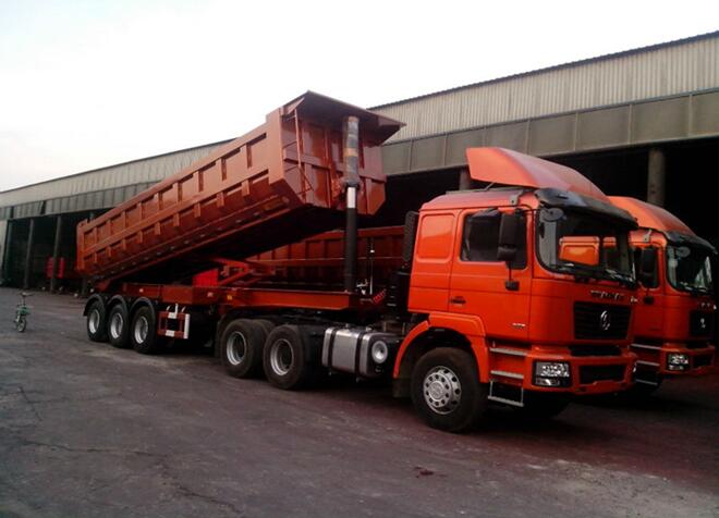 Tri Axle Semi Dump Trailers