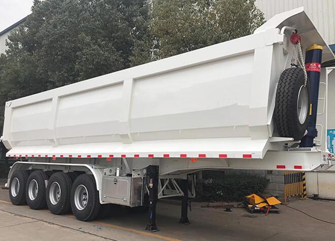 4 Axle Dump Truck Trailer