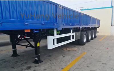 4 Axle Sidewall Trailer For Sale In Uganda