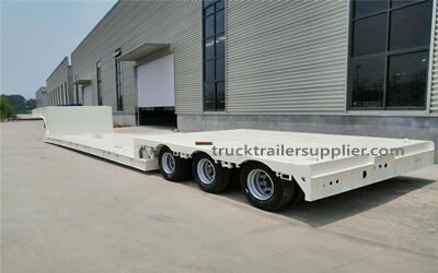 Senegal Customer Customized Lowbed Semi Trailer