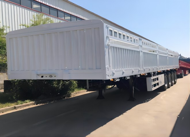 China 4 Axle Fence Semi Trailer