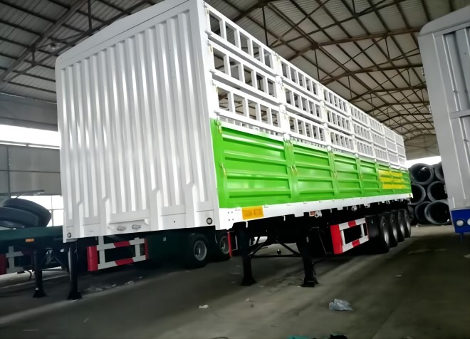 4 Axle Stake Semi Trailer