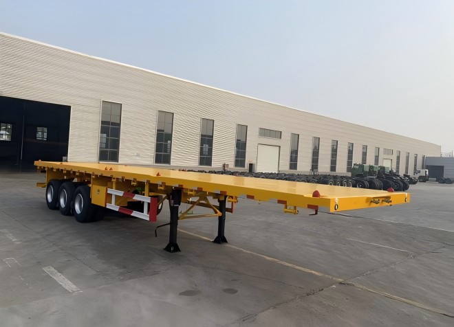 20 Foot Semi Flatbed Trailer