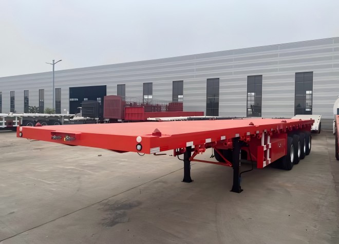 48 Foot Flatbed Container Trailer